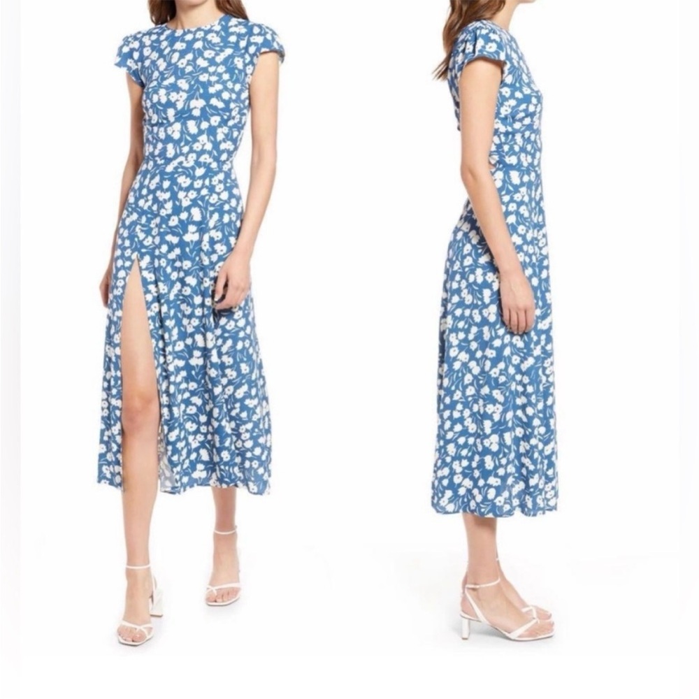 Reformation Tuli Gavin midi dress, size 4
